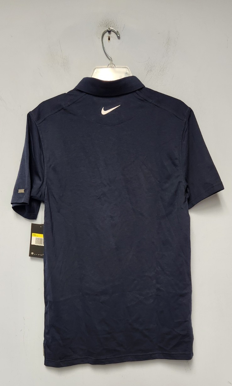 Nike Men's Player Golf Polo Shirt Size Small TALL Navy CU9860-451 gallery