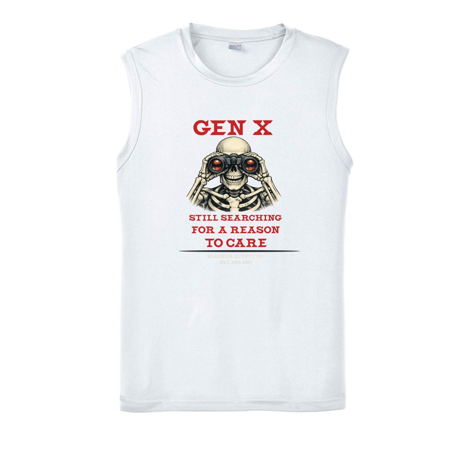 Gen X — Still Searching for a Reason to Care Tank Top gallery