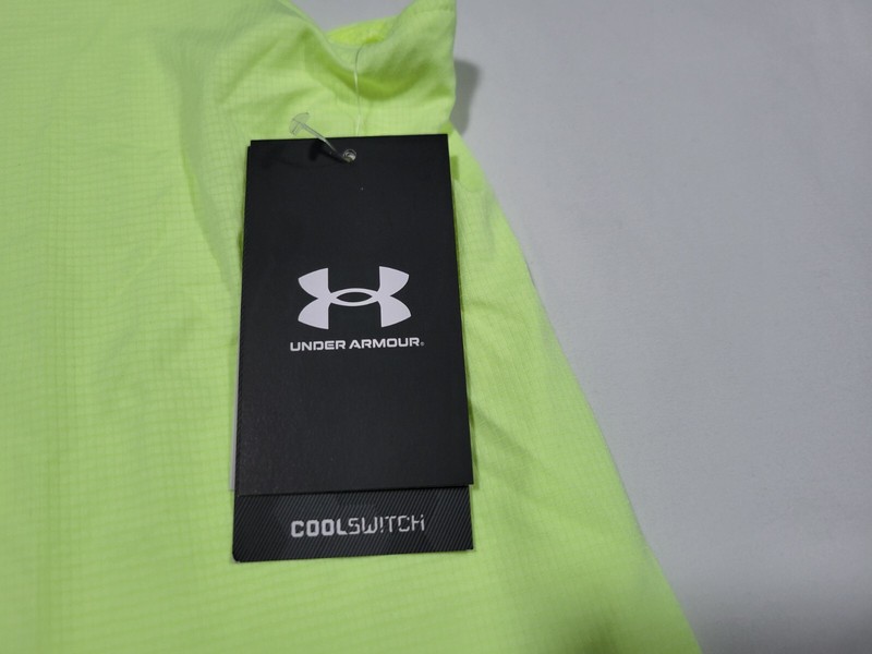 Under armour Cool Switch Run Singlet Mens Light weight Yellow 1371130-911 gallery