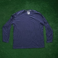 Adidas Men’s Long Sleeve Climalite (Navy Blue) Go-To Long Sleeve T-Shirt
