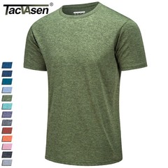 Men’s Quick Dry Lightweight Athletic Fit Gym Workout Short Sleeve Plain T-Shirts