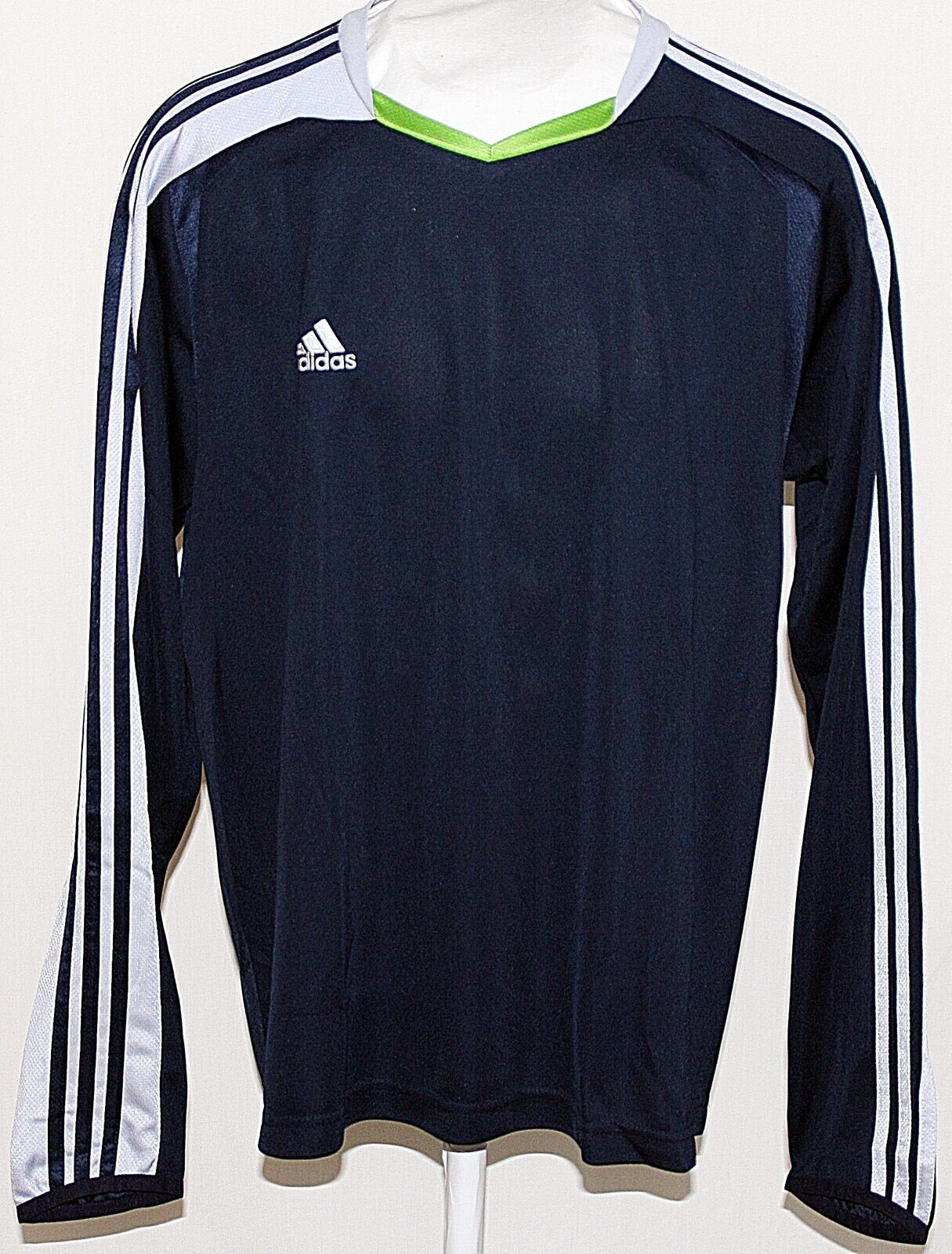 Adidas Pre ST LS CL JS jersey men sports jersey men's dark blue size S gallery