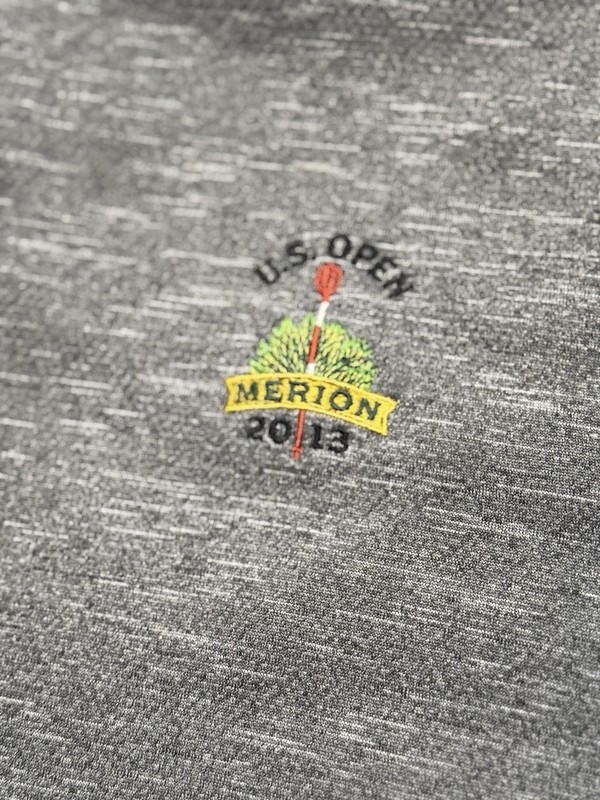 Under Armour Men's Grey Full Zip Loose Fit XL US Open At Merion 2013 gallery