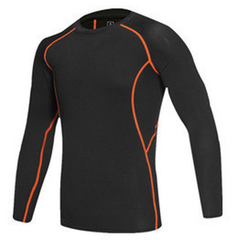 Mens Compression Base Layer Top + Leggings Pants Gym Set gallery