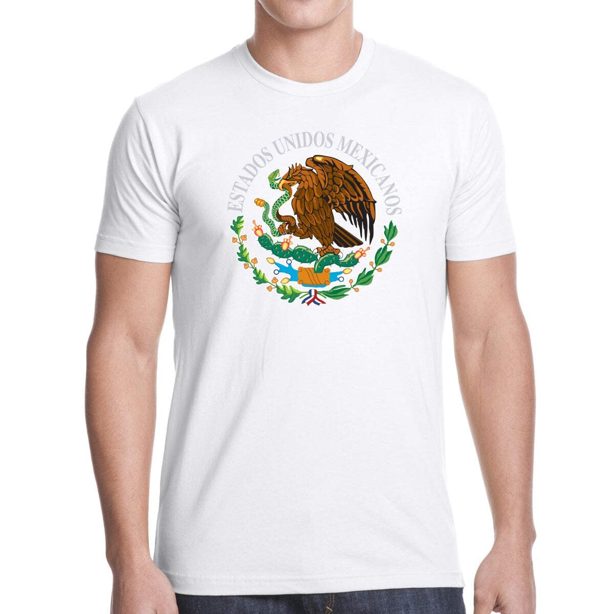 T-Shirts with Mexican Shield Printed with High Quality gallery