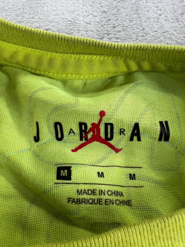 JORDAN 23 MEN'S ENGINEERED PRINT Athletic Shirt LIME GREEN MEDIUM Basketball gallery