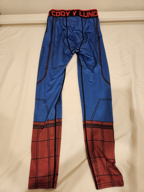 Spiderman Cody Lundin Compression shirt M and Pants L set gallery