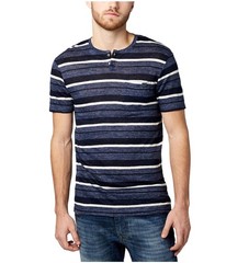 Buffalo David Bitton Mens Linen Kaleef Henley Shirt