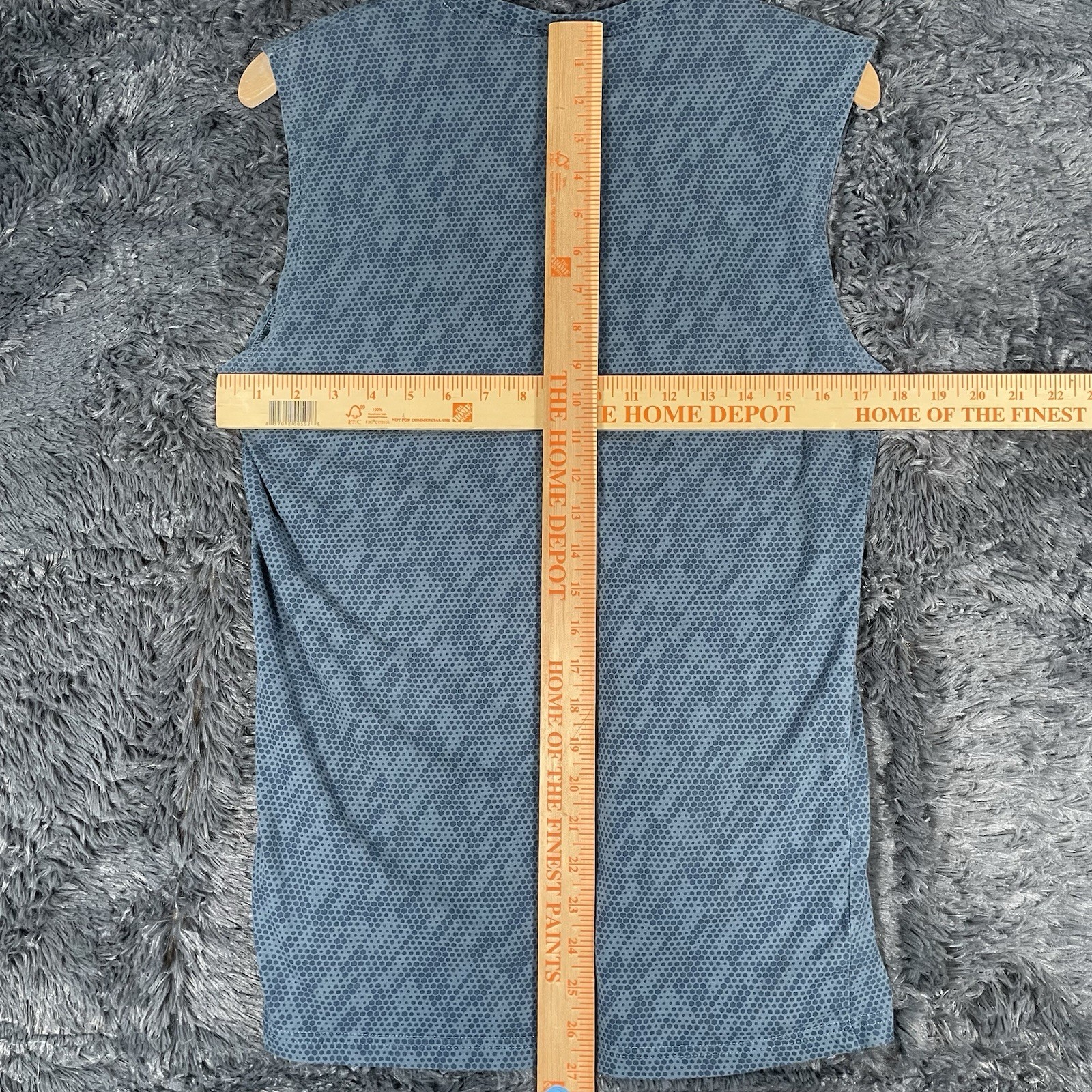 Gymshark Critical Cut Off Sleeveless Tee Men’s Small Gray Activewear Geometric gallery