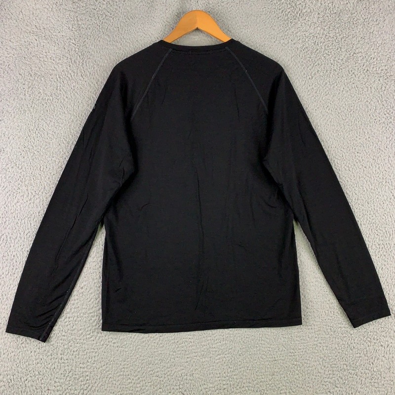 Smartwool Merino 150 Base Layer Top Mens Medium Black Long Sleeve Athletic Shirt gallery