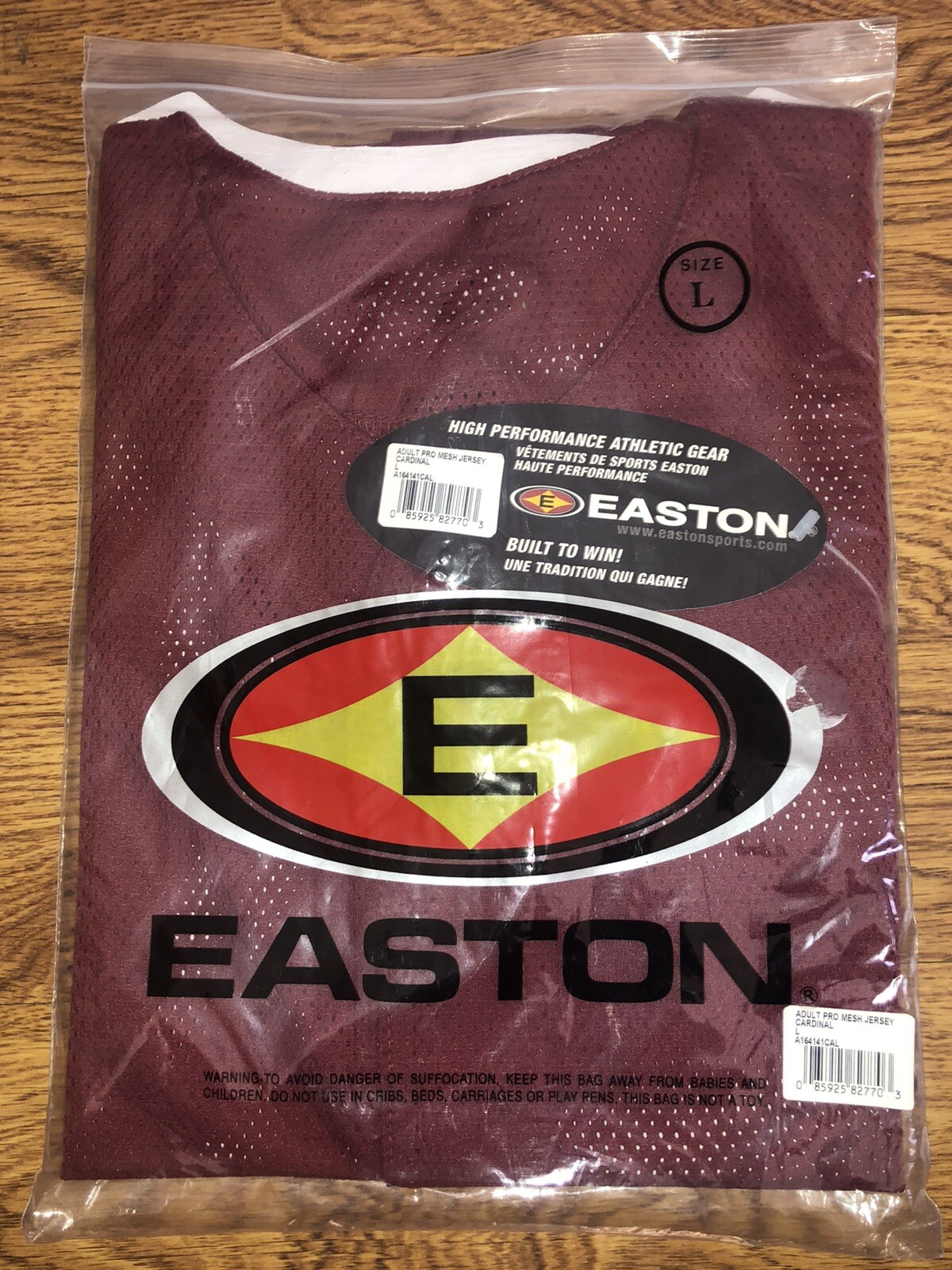 NEW Easton Adult Baseball Softball Pro Mesh Jersey Large gallery