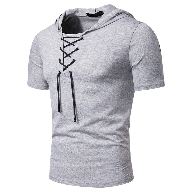 Men's Summer Slim Comfortable Short Sleeve Top Men's Casual Fashion Hip Hop gallery