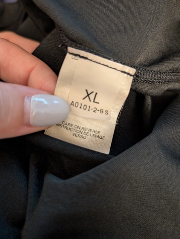 Marmot Base Layer Black V- Neck Stretchy Lightweight Size XL gallery