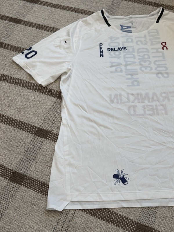 On Cloud Running T Shirt 2023 Penn State Relays White XXL Men’s Unisex Limited gallery