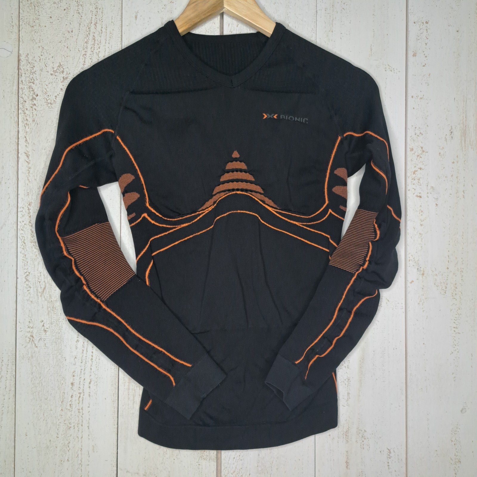 Cybercore Techwear X-Bionic Energy Performance Compression Men's Base Shirt L/XL gallery