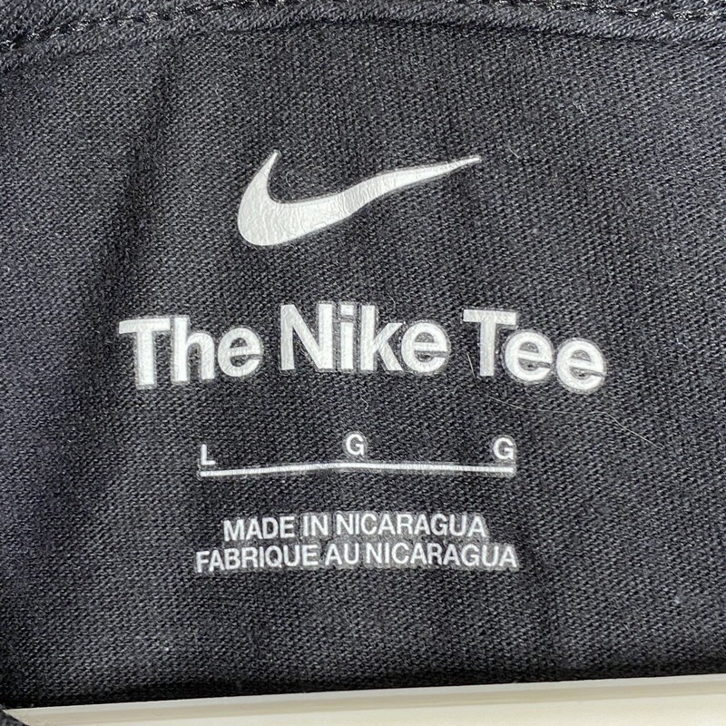 Nike Mens T Shirt Large L Black Short Sleeve NBA Champions 2022-23 Denver New gallery