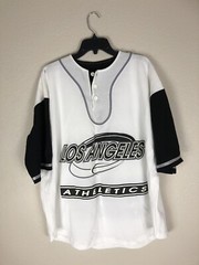 Los Angeles Atheletics Shirt Jersey Size XL Sports