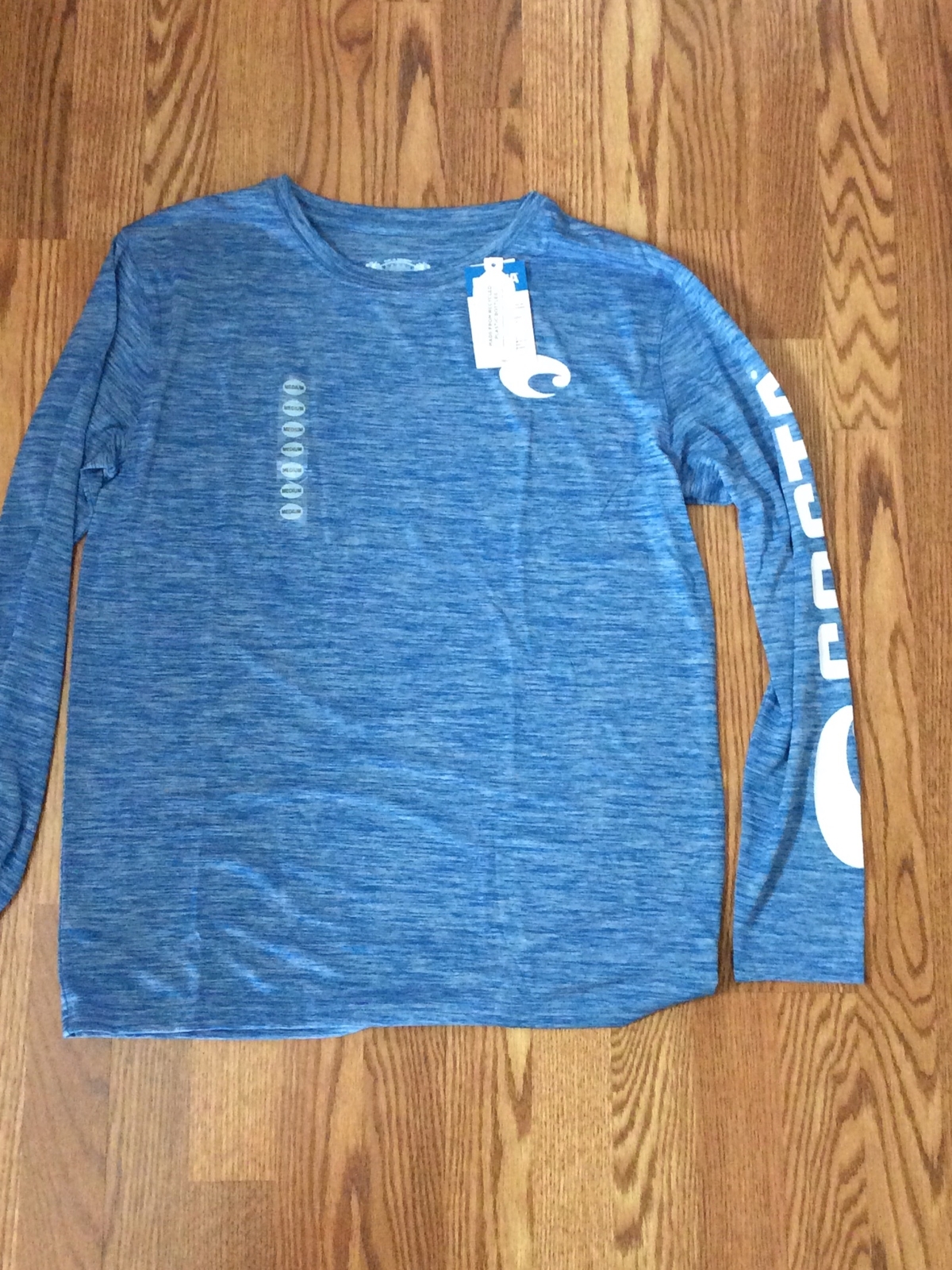 Costa Royal Heather Blue Long Sleeve Medium gallery