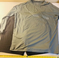 01.Algo Performance Quick Dry UPF 40 Short Sleeve T Shirt All In Motion Pants