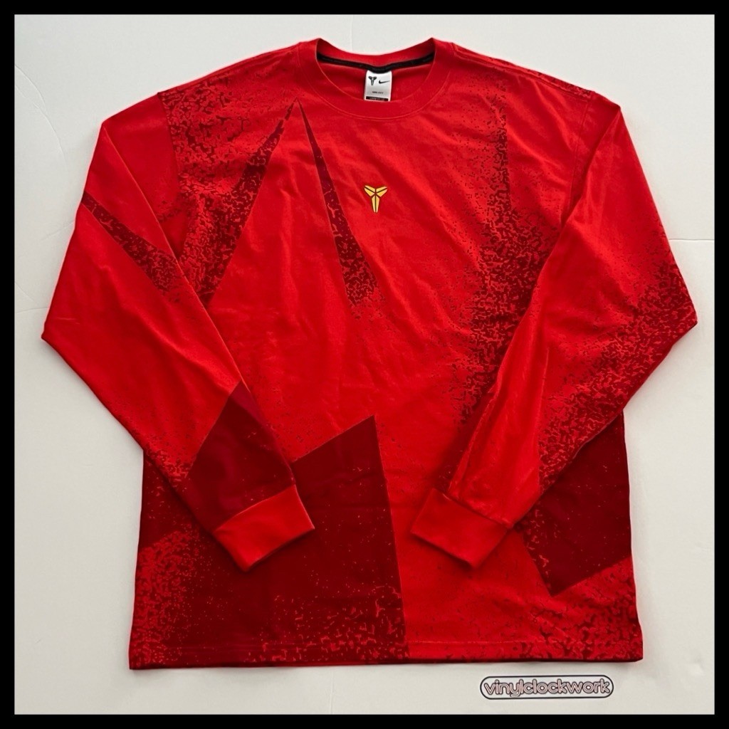 Nike Kobe Dri Fit Long Sleeve Basketball T-Shirt Mens Medium Tall M IF4883-696 gallery
