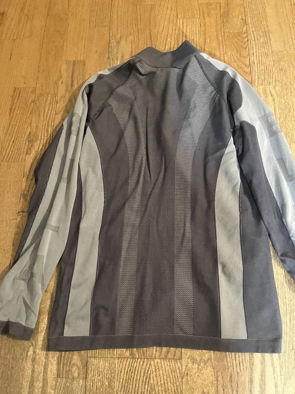 BULA MENS THERMAL BASE LAYER PULLOVER TOP PARTIAL ZIP XL GREY gallery