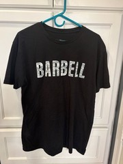 Barbell Apparel ‘Barebell’ Camo Logo Performance Athletic Training T-Shirt Large