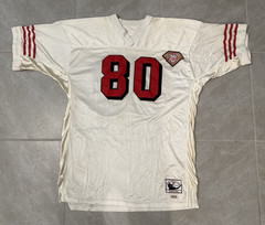 Mitchell & Ness Authentic Throwback 1996 Jerry Rice #80 49ers Jersey Size 56