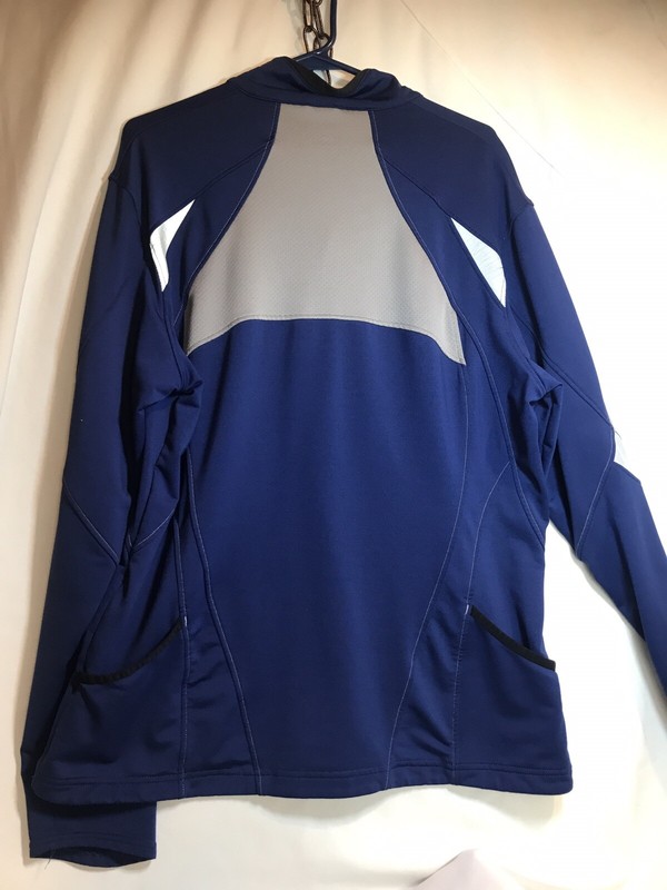 Brooks Mens large Blue Running Shirt Equilibrium technology long sl Pull Over gallery