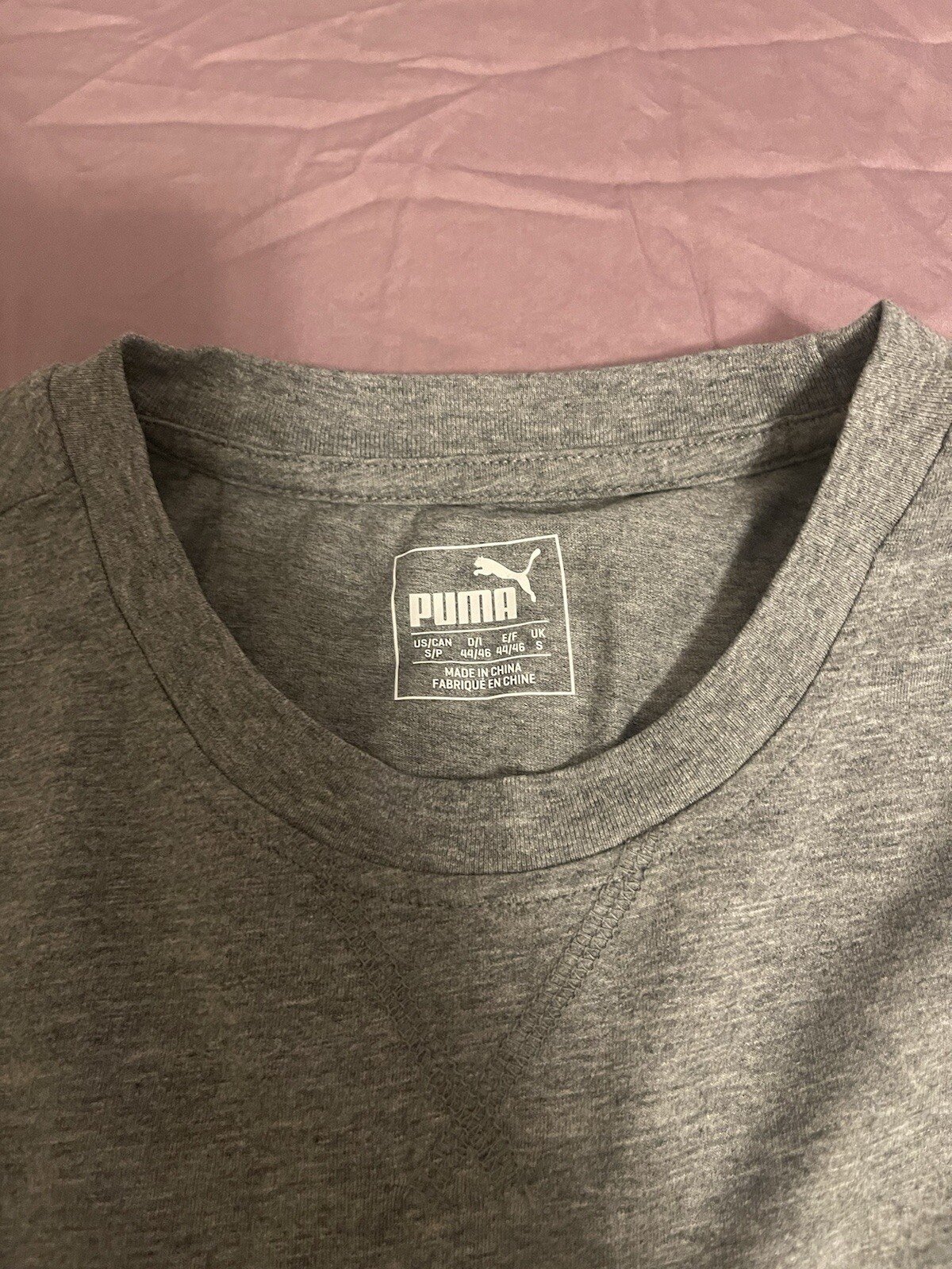Puma Mens Size S Big And Tall Long Sleeve Tshirt gallery