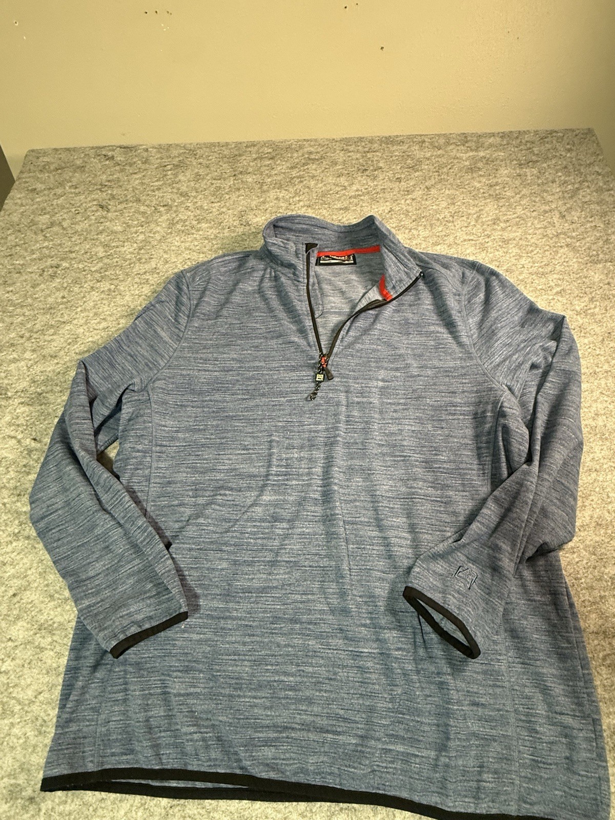 Avalanche Men's Quarter Zip Top Stand Up Pullover Size XL gallery