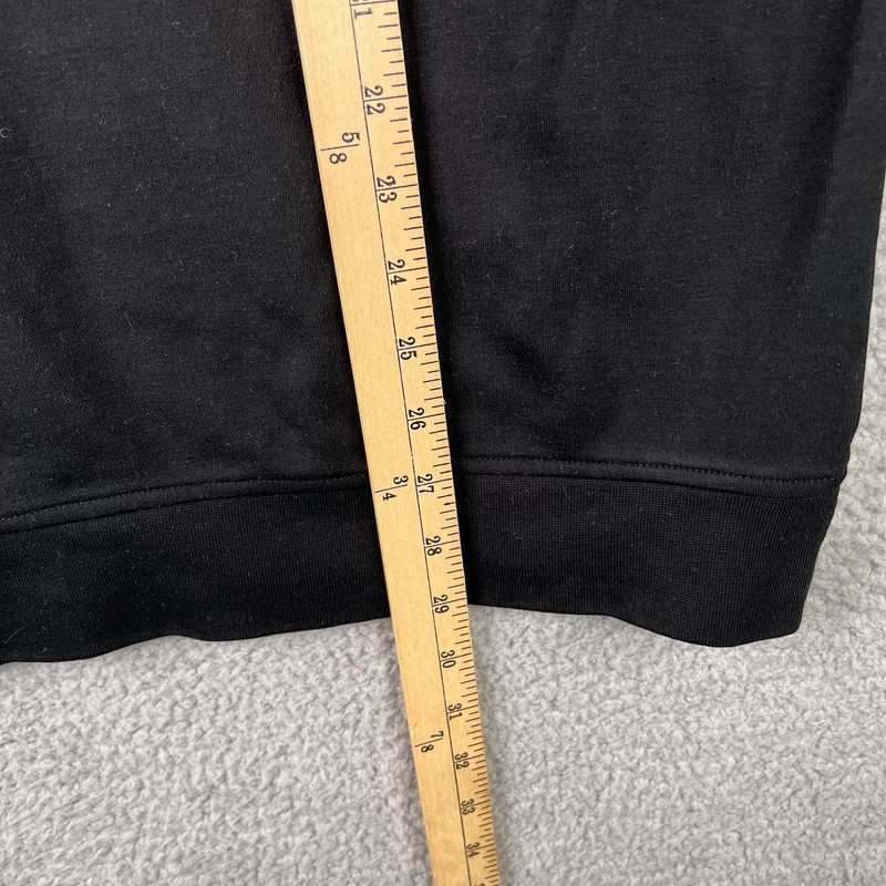 Fairway & Greene Mens Golf Pullover Top Shirt Black Long Sleeve 1/4 Zip Mock XL gallery