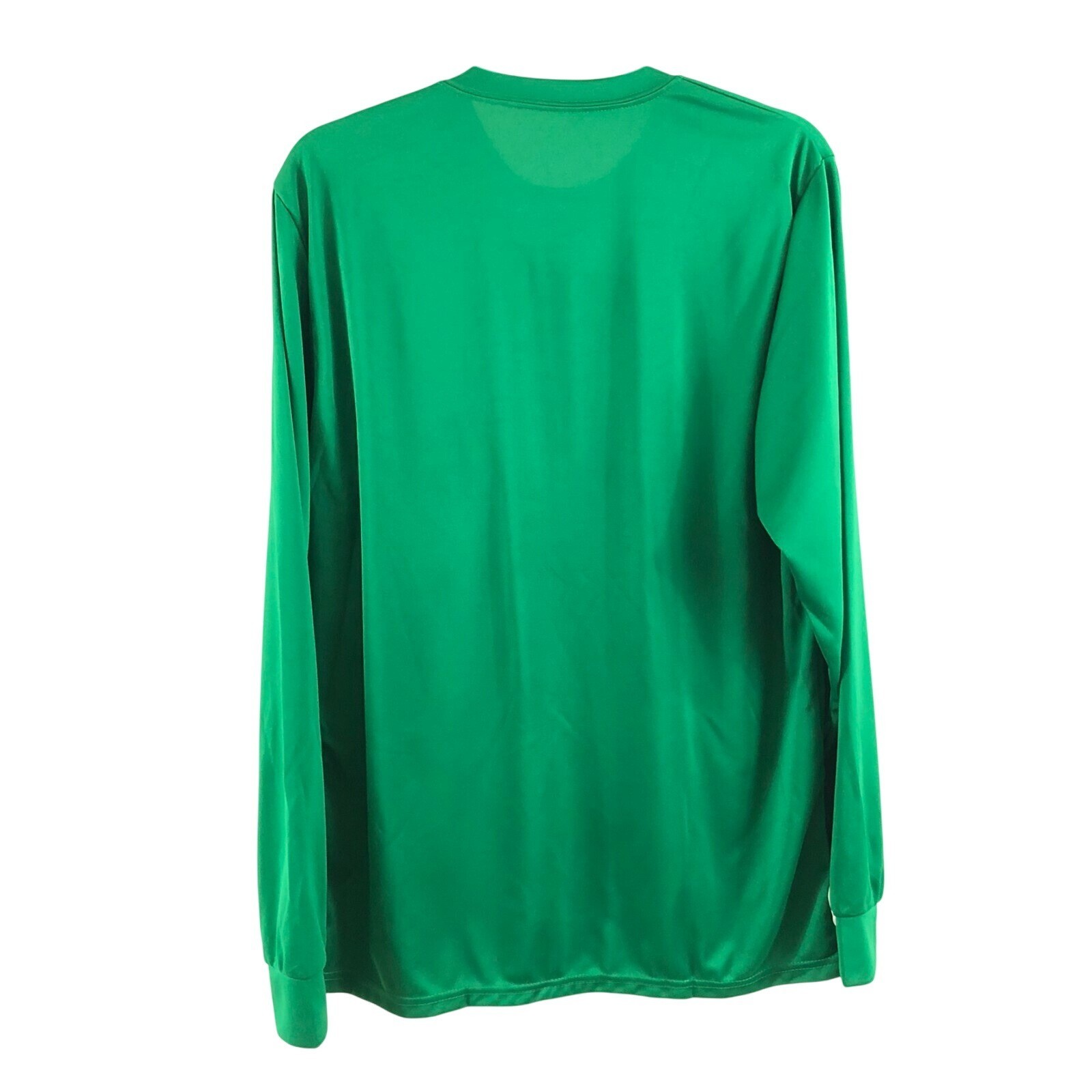 Augusta Sportswear Mens T-Shirt Moisture Wicking Long Sleeve Crew Neck Green L gallery