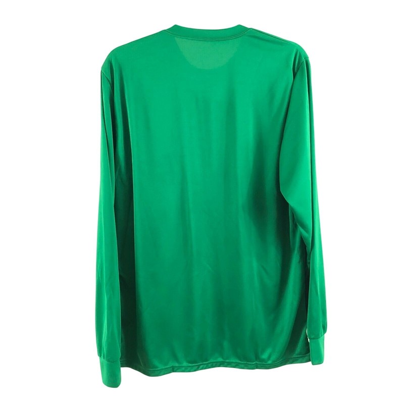 Augusta Sportswear Mens T-Shirt Moisture Wicking Long Sleeve Crew Neck Green L gallery