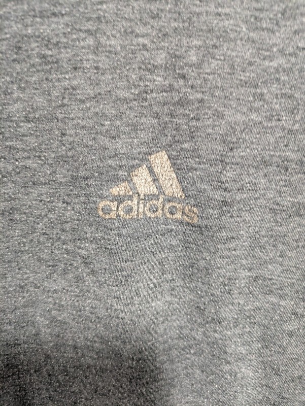 Mens Adidas Primegreen Aeoready Dark Gray Short Sleeve T-Shirt Size Medium M gallery
