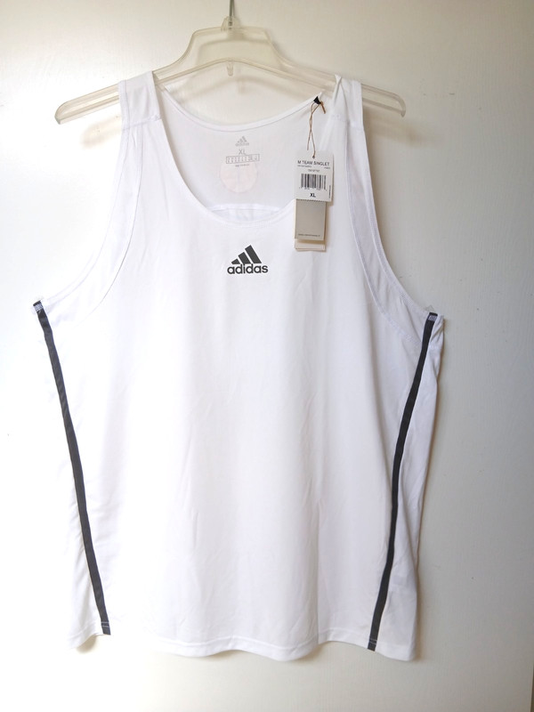 NWT Adidas AEROREADY Training Tank Top Women White XL gallery