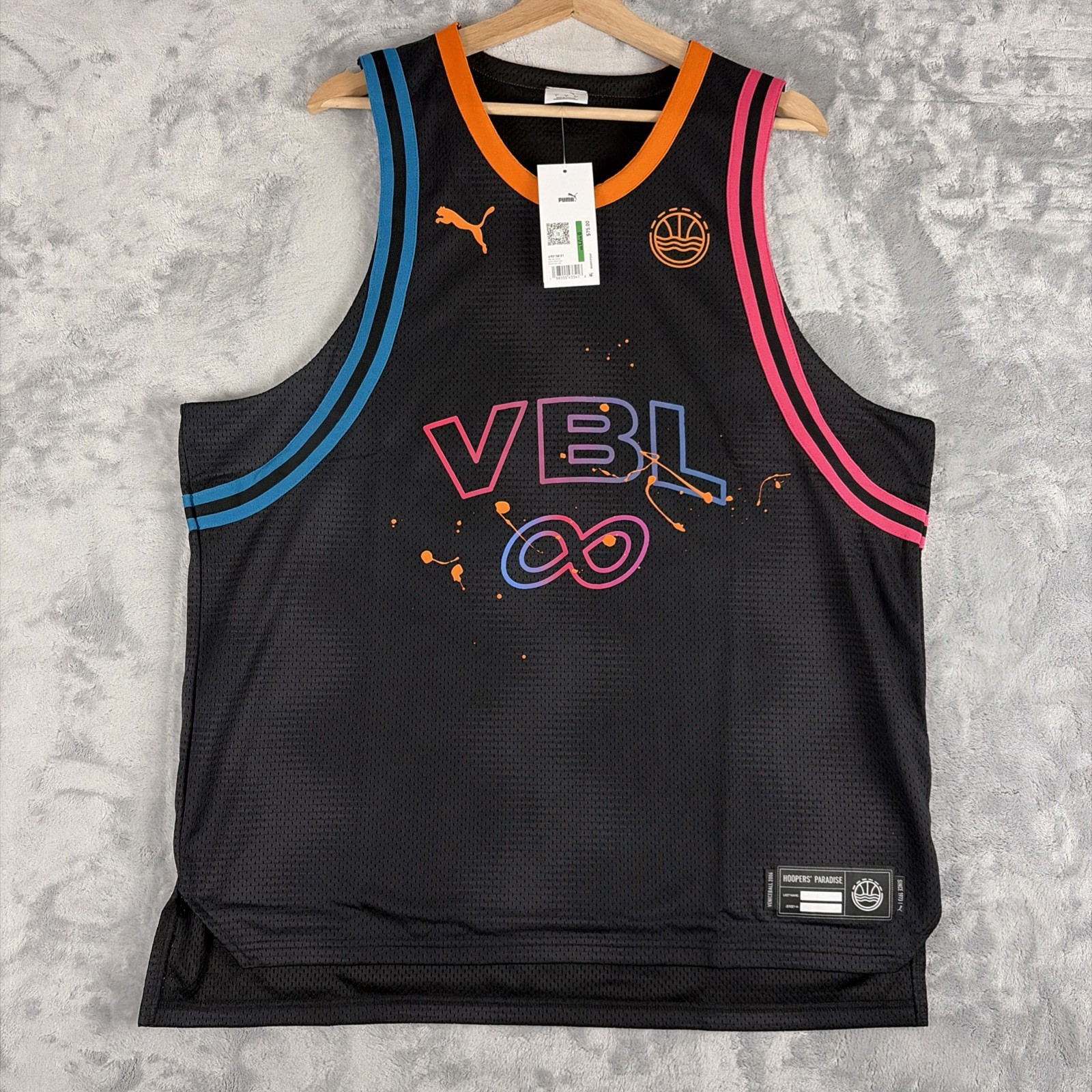 Puma VBL Basketball Jersey Size Large Veniceball XX 20X Around The Sun NWT gallery