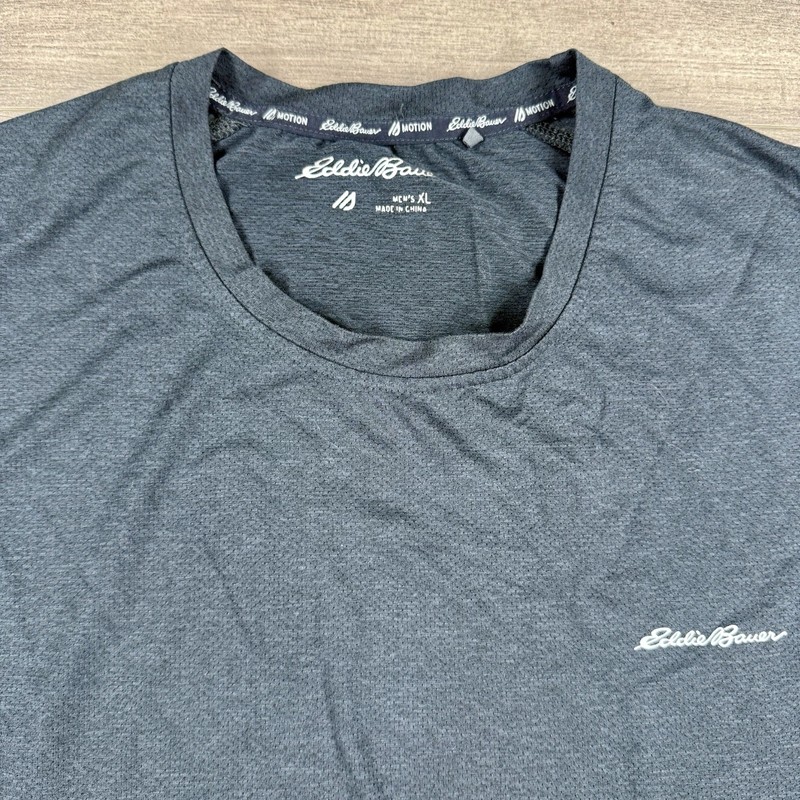x2 Eddie Bauer Motion Free Dry Performance Short Sleeve Shirt Lot Men’s XL gallery