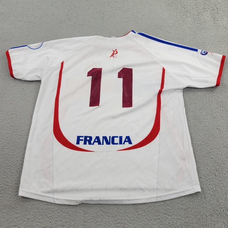 France World Cup Away Jersey Mens XL #11 White FFF Soccer Futbol gallery
