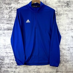 Adidas Aeroready Training Quarter Zip Pullover Men’s Medium Blue Long Sleeve