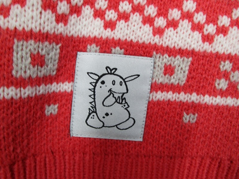 Dutchie Sweater Mens Large Pink Acrylic Knit Pullover Long Sleeve Fair Isle gallery