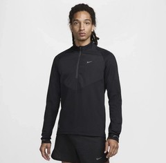 Mens L Nike Dri-Fit Running Division Element 1/2 Zip Mid Layer Top FZ0620-010