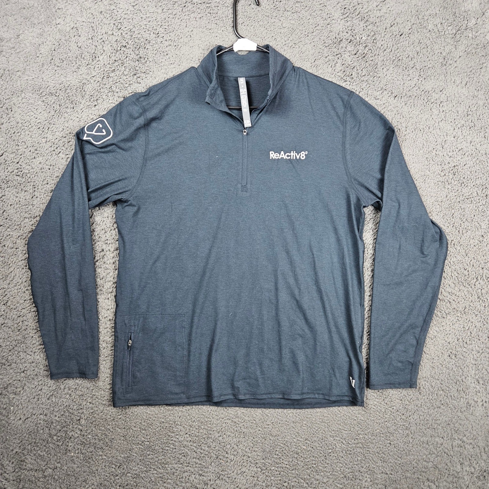 Vuori Pullover Mens XL Ease Performance Half Zip Athletic Running Shirt Company gallery