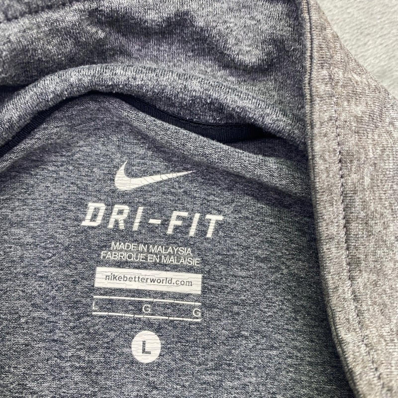 Nike Element Dri-FIT Mens Large Gray Half Zip Running Pullover Atheleisure gallery