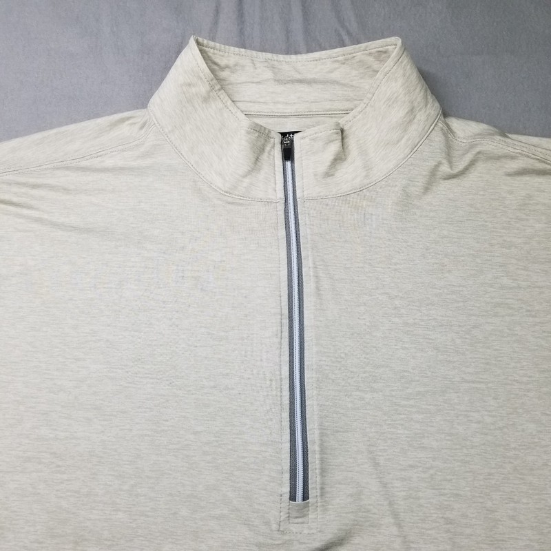 Straight Down 1/4 Zip Pullover Golf Shirt Size XXL Club at Porto Cima Gray gallery