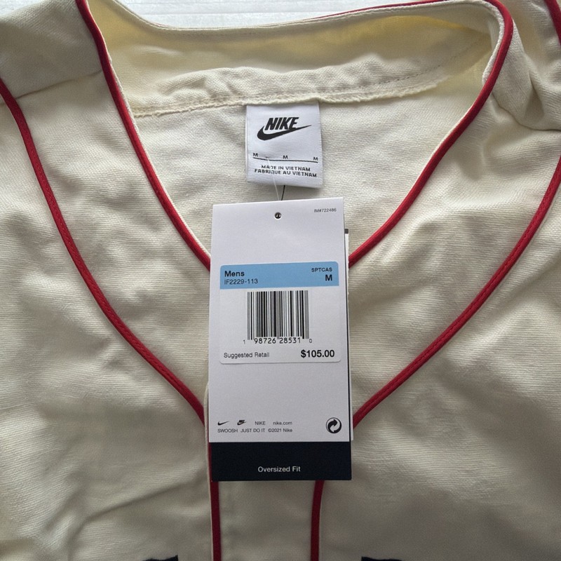 Nike Retro Throwback Vintage Style Stitched Jersey Medium Free Shipping gallery