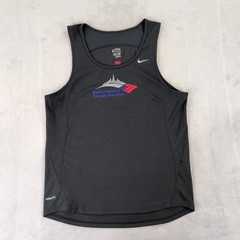 Bank of America Chicago Marathon Shirt Tank Top Running Nike Gray Men Small