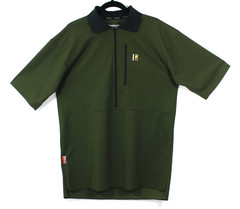 SWAZI New Zealand ClimB-Max Short Sleeve 1/4 Zip Shirt Men’s L Green Outdoor