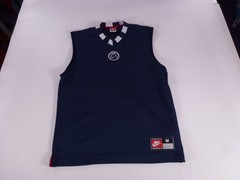 Vintage Nike Basketball Jersey 90s Mens M Navy Team Sports Embroidered Logo