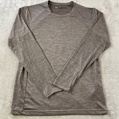REI Co op Active Pursuit T Shirt Mens Medium Brown Performance Light Hiking Camp
