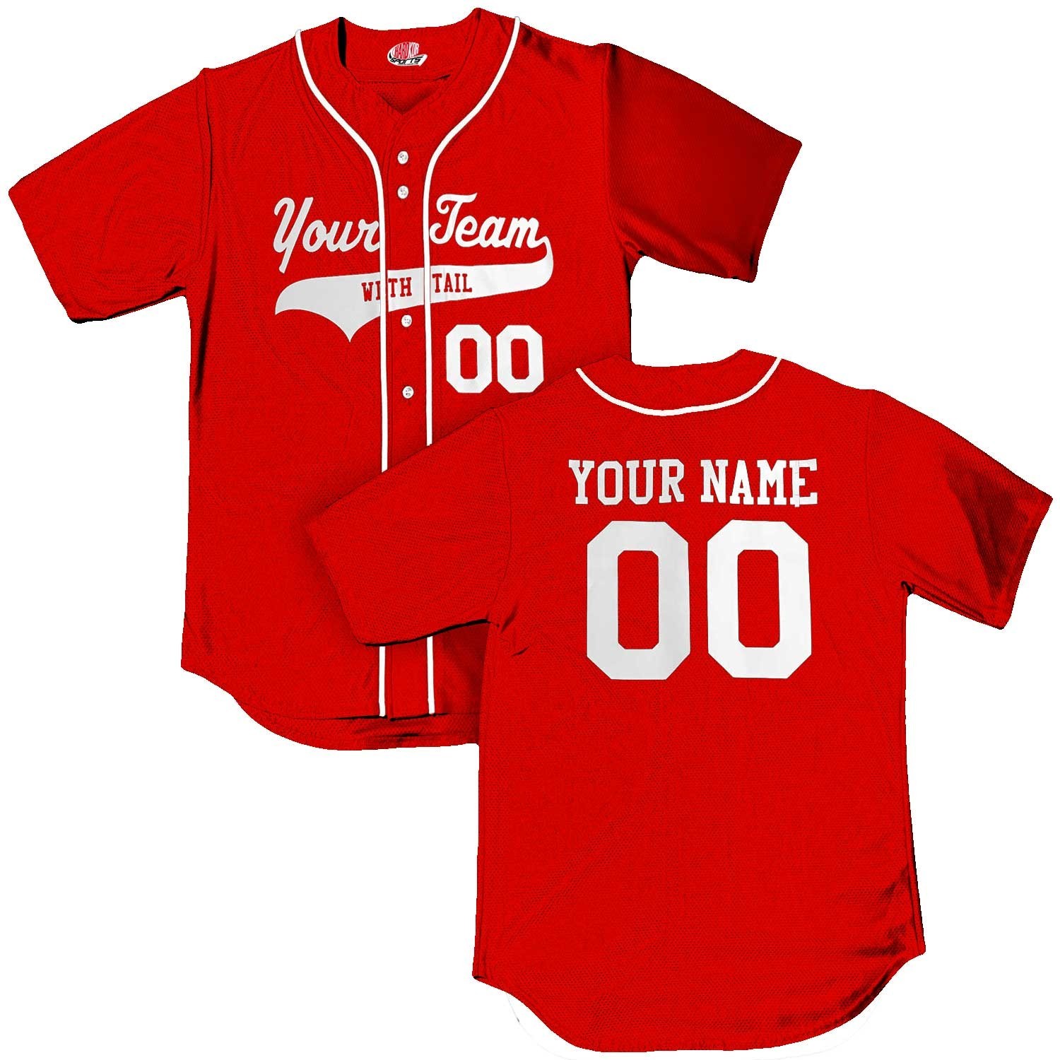 Custom Authentic Baseball Jersey - Classic Vinyl Lettering, Team Name & Number gallery